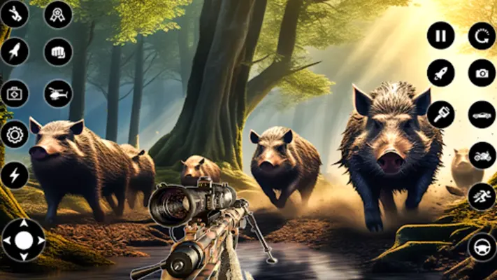 Wild Animal Shotting android App screenshot 2